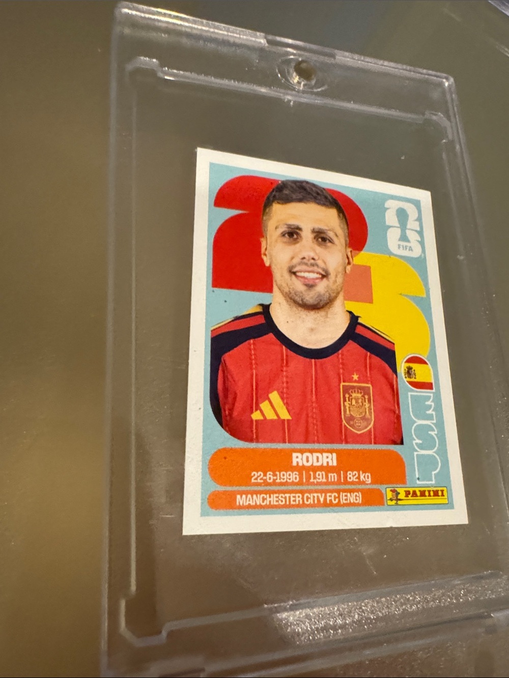 FIFA Panini World Cup Sticker: Rodri
